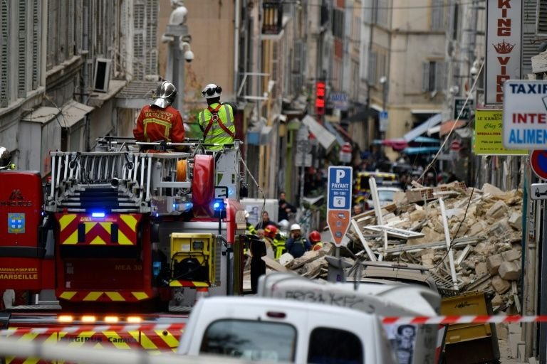 Două clădiri s-au prăbușit în Marsilia