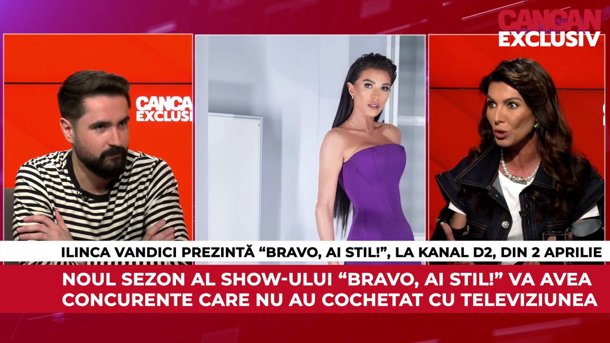 Emisia postului Kanal D2 debutează cu show-ul "Bravo, ai stil!", pe 2 aprilie, de la ora 19:00 (Foto: captură video)