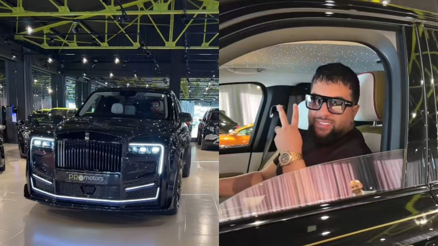 Tzancă și noul bolid de lux