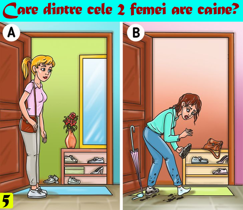 Test IQ cu 10 quiz-uri | Primul: Andra a primit aceste 2 poze de la iubitul ei. Și-a dat seama imediat că o înșală. Ce detaliu l-a dat de gol?