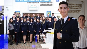 El este "pandurul de 10" de la Liceul militar din Craiova. "Este vocația mea și..."