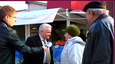 VIDEO Nu aduce anu' ce aduce Columbeanu! Uite ce priza are la alegatori si cum il sustine lumea din tot Bucurestiul pe primarul Irinel