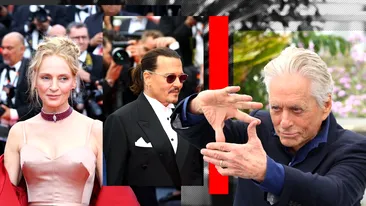 CANCAN.RO, „la braț” cu Johnny Depp, Michael Douglas și Uma Thurman! Corespondență specială de la Cannes. Cum au fost surprinse vedetele pe covorul roșu?!