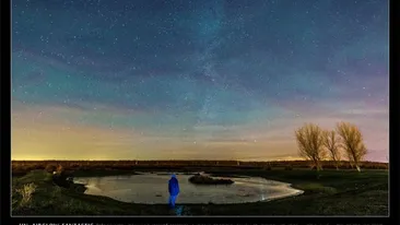 Fenomen straniu, pe cerul din Târgovişte! E absolut superb ce s-a întâmplat! Aşa ceva vezi doar în Insulele Canare