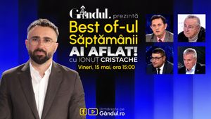 Gândul prezintă Best Of Ai aflat! Cu Ionuț Cristache - vineri, 15 mai, de la ora 15.00