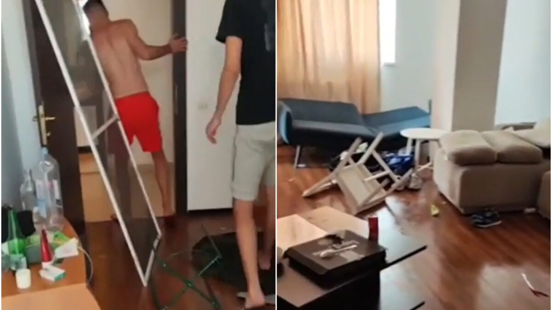 Mai mulți tineri au devastat un apartament închiriat în stațiunea Mamaia. Proprietarul a rămas șocat de cum arată