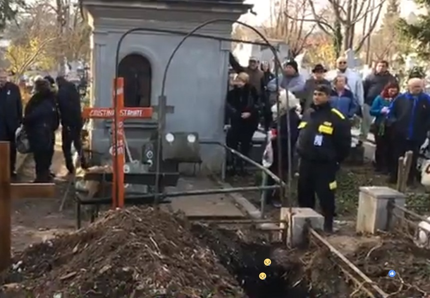 CANCAN.ro a transmis LIVE despărţirea de îndrăgita actriţă. România e în lacrimi. Adio, Cristina Stamate!