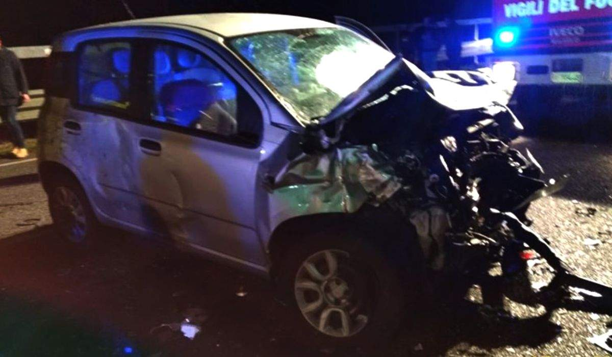 Imagini terifiante de la accidentul cu patru români morți în Italia