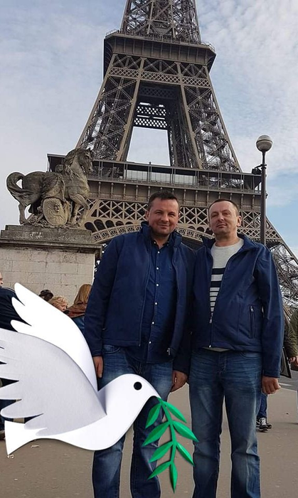 Vasile Țibil, fratele lui Gheorghe, este tot șofer de TIR foto: Facebook