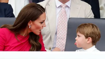 Prințul Louis, criză de furie în public. I-a acoperit gura mamei sale Catherine, Prințesa de Wales