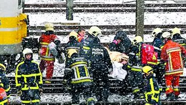 A sarit din tren inainte de tragedie