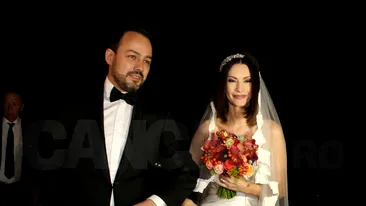 Primele imagini de la nunta Andreei Berecleanu. Cum arată în rochia de mireasă!