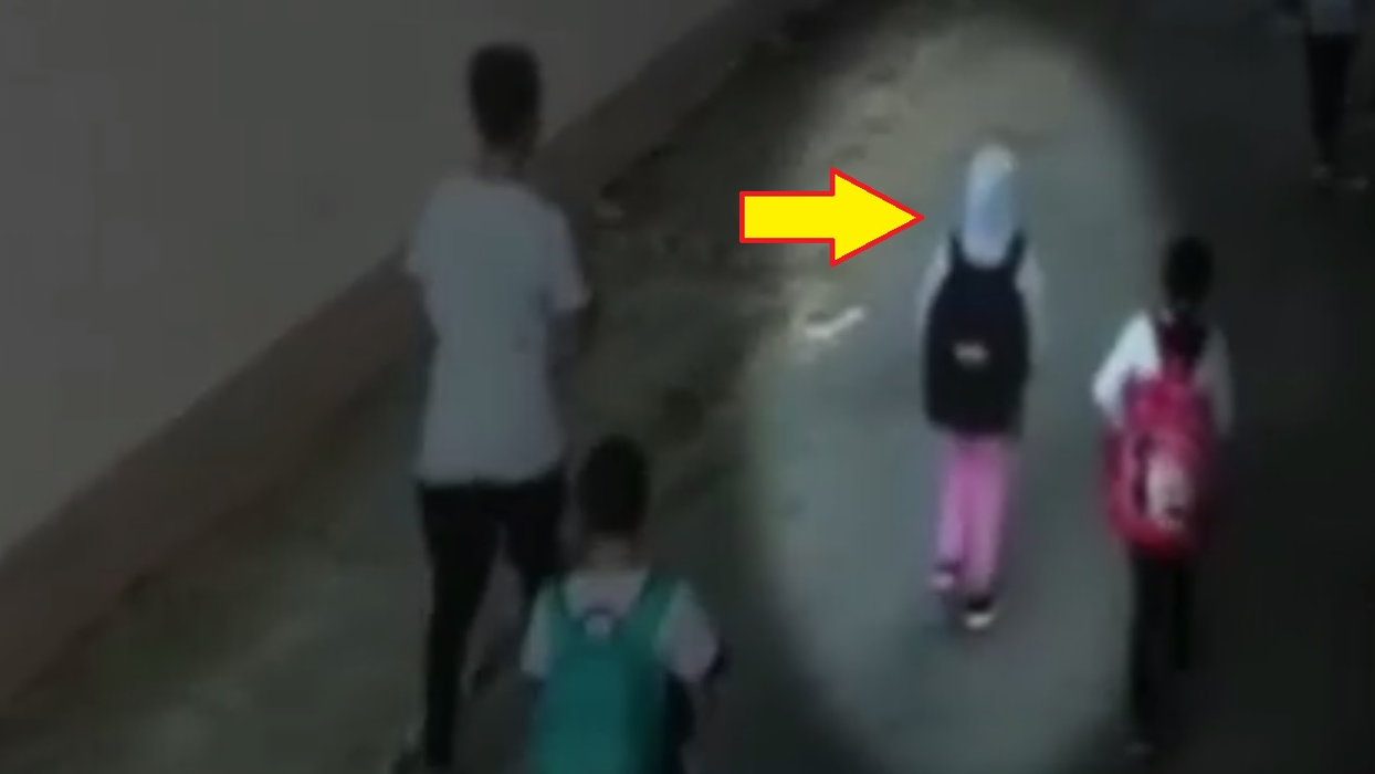 Ultimele imagini cu fetița dispărută în Dâmbovița! Cum a fost filmată de camerele de supraveghere
