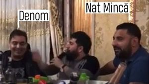 Filmare incredibilă la un an de la moartea lui Emi Pian! Denom, membru al Duduienilor, a șprițuit la lăutari cu interlopul acuzat că a ”comandat” asasinatul! | VIDEO