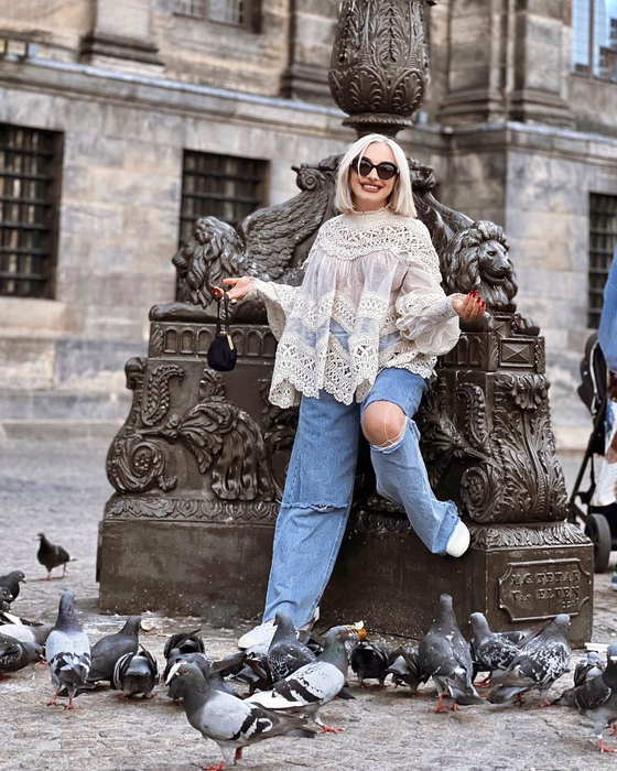 Ana Morodan, act actoricesc în emisiunea lui Dan Captos / (Sursa: Instagram)
