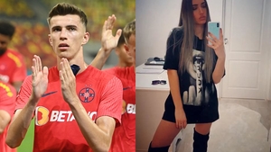 Ce bombă-sexy e sora lui Tavi Popescu! "Bunăciunea" nu ratează niciun meci al FCSB-ului | GALERIE FOTO