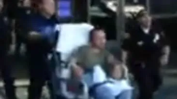 VIDEO Un american a aflat pe pielea lui ce inseamna sa strigi bomba, intr-un aeroport din Los Angeles