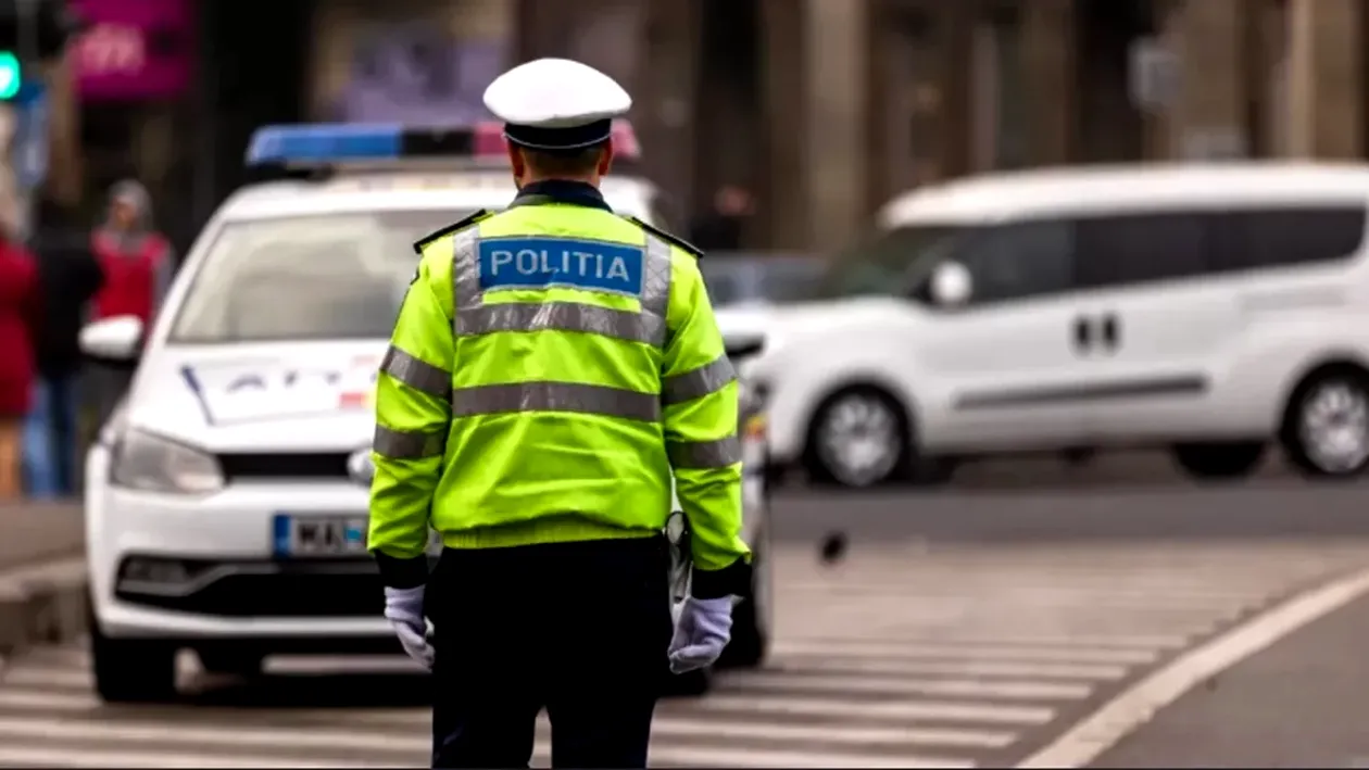 Un polițist rutier din Alba-Iulia a fost lovit de o șoferiță în vârstă de 62 de ani! Omul legii dirija traficul din zonă