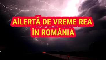 Un nou cod galben de ploi torențiale în România. Care sunt zonele vizate