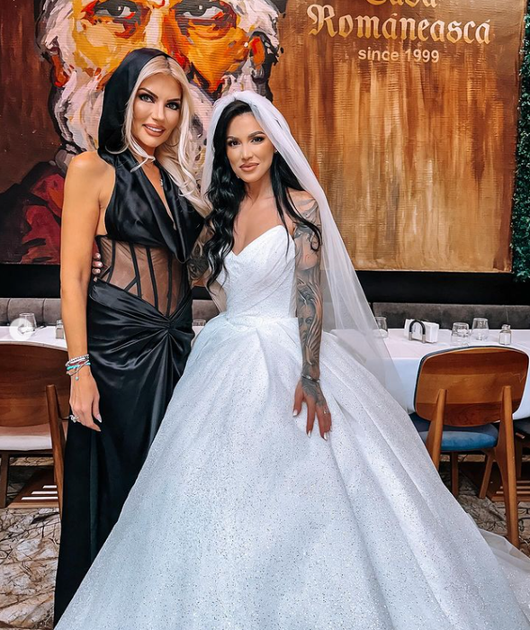 Roxana Vancea, la nunta ei / Foto: Instagram