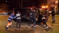 Accident în Capitală provocat din cauza alcoolului! La volan s-ar fi aflat şoferul directorului Poliţiei Comunitare Sector 3