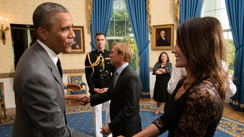 Nadia Comaneci s-a intalnit cu Barack Obama la Casa Alba: "Mare onoare sa fiu aici"