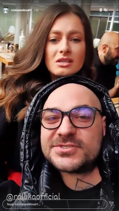 Iuliana Luciu și Cristian Mitrea și-au asumat relația! Cei doi s-au sărutat pasional și s-au pipăit într-un restaurant din București | FOTO