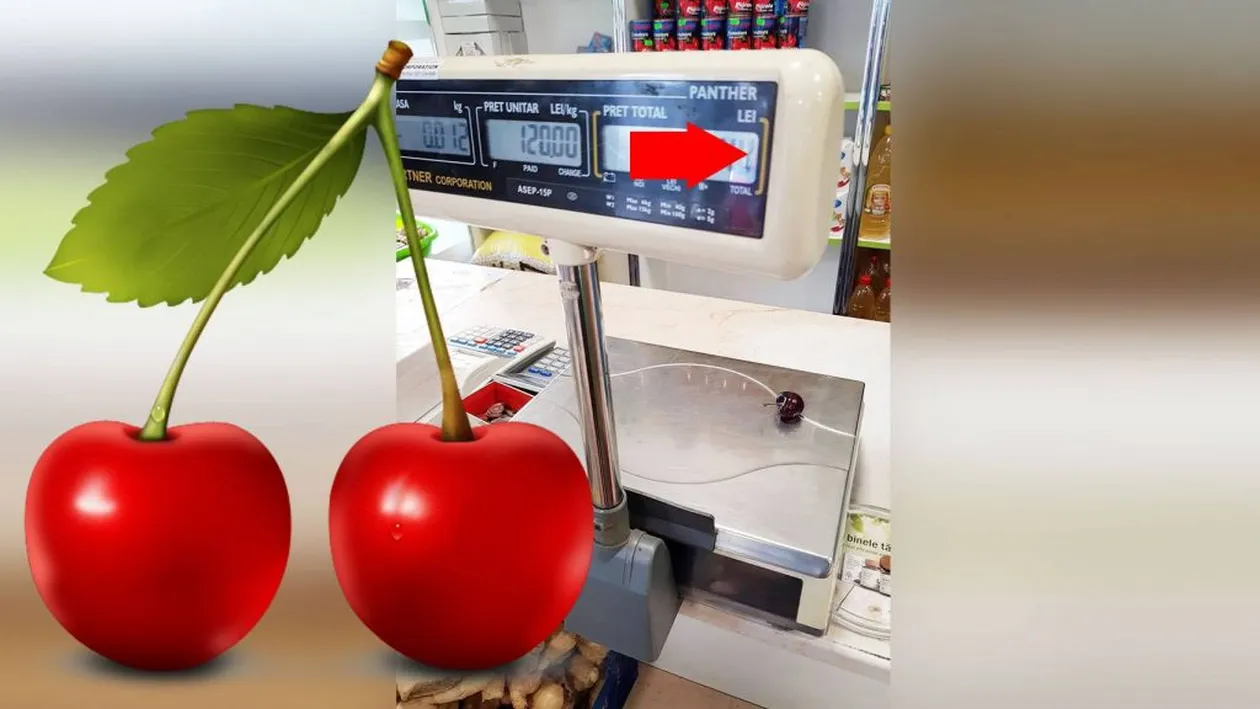 NU e banc! Câți lei a dat un român pe o singură cireasă. FOTO