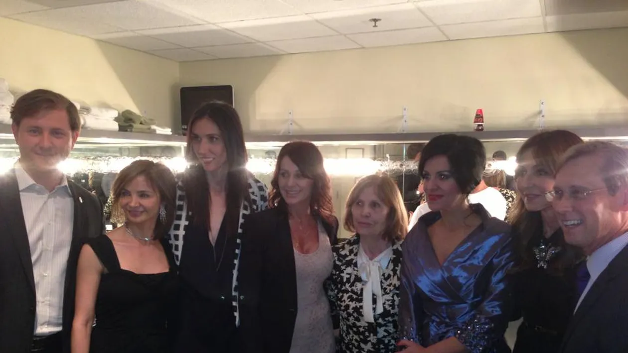 Oaspeti de seama la concertul Angelei Gheroghiu din Santa Monica