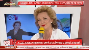 Mihaela Tatu, de trei ori femeie, in toiul pregatilor pentru Paste. A luat calea credintei dupa ce a invins o boala crunta