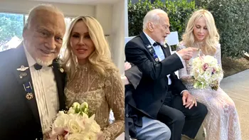 Astronautul Buzz Aldrin, dezvăluiri inedite despre relația cu Anca Faur. S-a căsătorit cu românca în ziua în care a împlinit 93 de ani