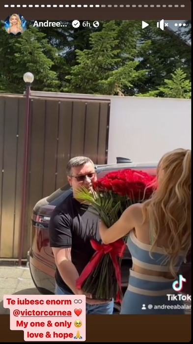 Andreea Bălan a împlinit 40 de ani! Cum a surprins-o Victor Cornea de ziua ei, de la distanță. FOTO