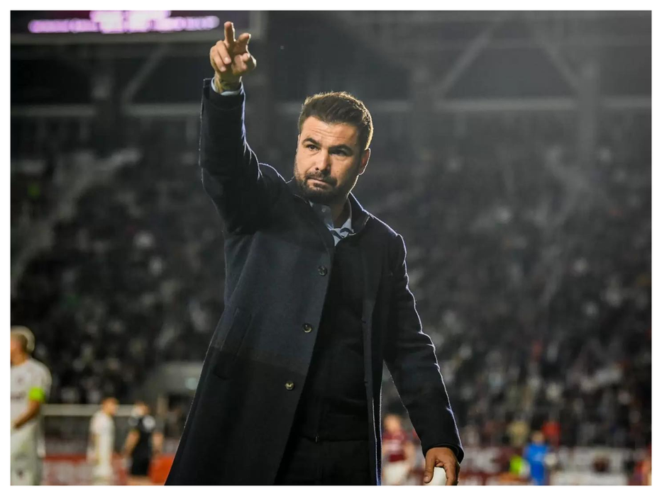 Adrian Mutu, antrenorul lui CFR Cluj / Sursă Foto: Facebook