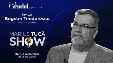 Marius Tucă Show începe marți, 6 septembrie de la ora 20.00, live pe gândul.ro