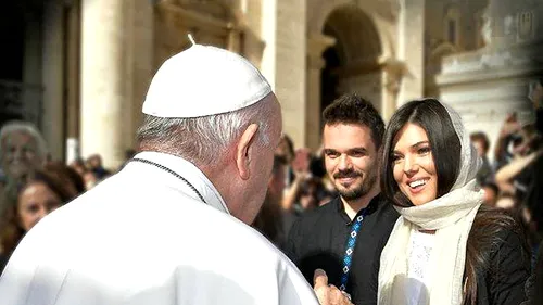 Paula Seling s-a întâlnit cu Papa Francisc: ”Sunt rămasă fără cuvinte...”