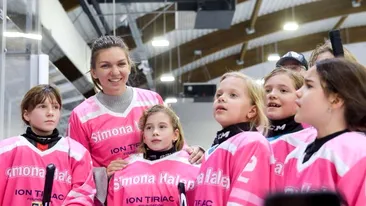 Simona Halep, pe gheaţă! A fost prezentă la primul meci jucat de echipa de hochei care îi poartă numele