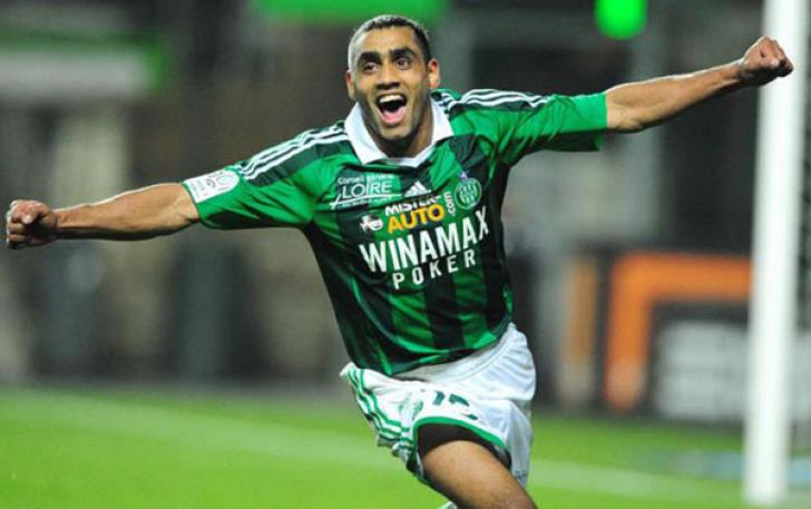 În 25 de partide, Bănel Nicoliţă a marcat trei goluri pentru Saint-Etienne