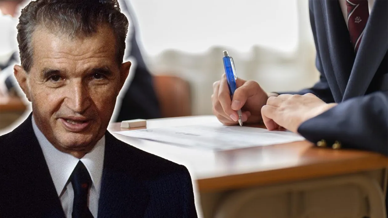 Perla anului la simularea Bacalaureatului! Ce a scris un elev din Prahova, despre Nicolae Ceaușescu