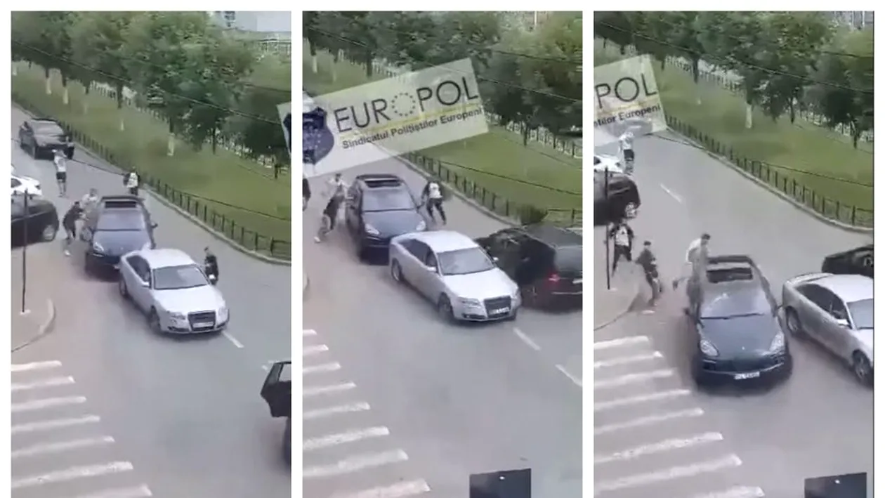 Scene extrem de violente în Craiova, unde două clanuri s-au bătut în trafic cu bâte și cuțite! Mai multe persoane au ajuns la spital