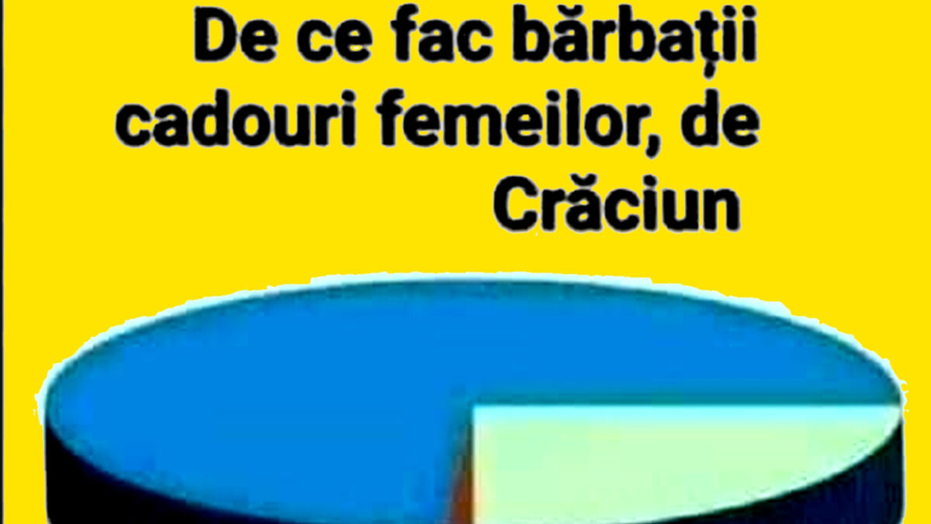 Bancul începutului de săptămână | De ce fac bărbații cadouri femeilor, de Crăciun