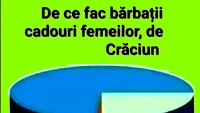 BANC | Bărbații, femeile și cadourile de Crăciun