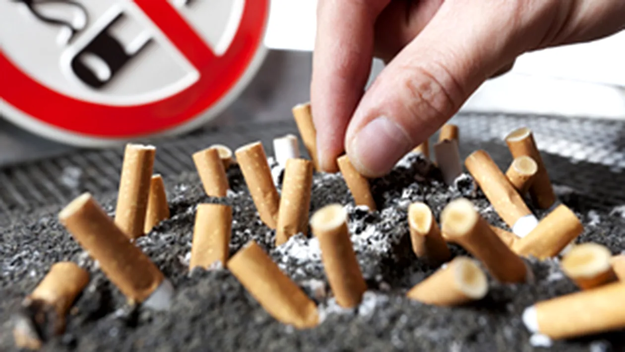 Este oficial! Fumatul a fost interzis in spatii publice! Barurile, cluburile si discotecile mici raman deschise fumatorilor