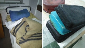 Imagini revoltătoare, filmate de un pacient într-un spital din Dâmbovița. Mizerie, lenjerie ruptă și...