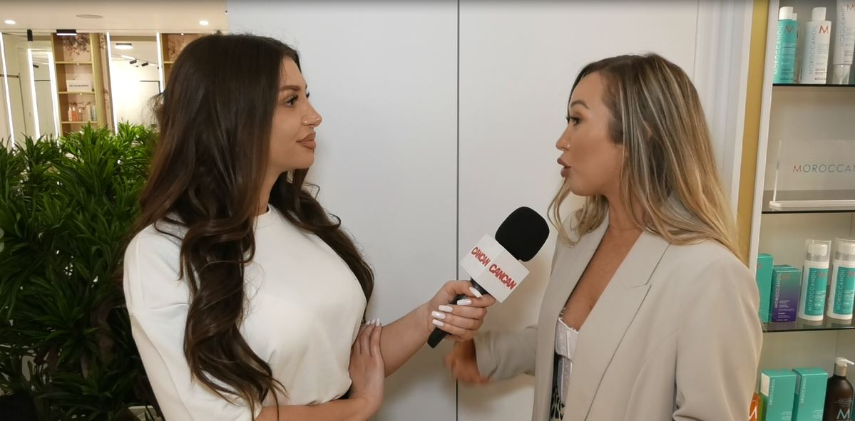 Xonia, la inaugurarea Balance Studio din Capitală.