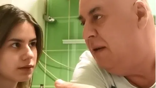 Mârlanu' din serialul ”Trăsniții” face senzație pe TikTok cu fiica sa! Ce filmulețe amuzante postează actorul