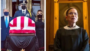 Melania și Donald Trump, în doliu după moartea judecătoarei Ruth Bader Ginsburg. Mesajul emoționant publicat de Prima Doamnă a SUA
