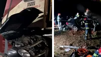 Tragedie în Iași! O femeie a murit pe loc, iar doi bărbați au fost grav răniți după ce mașina lor a fost spulberată de tren