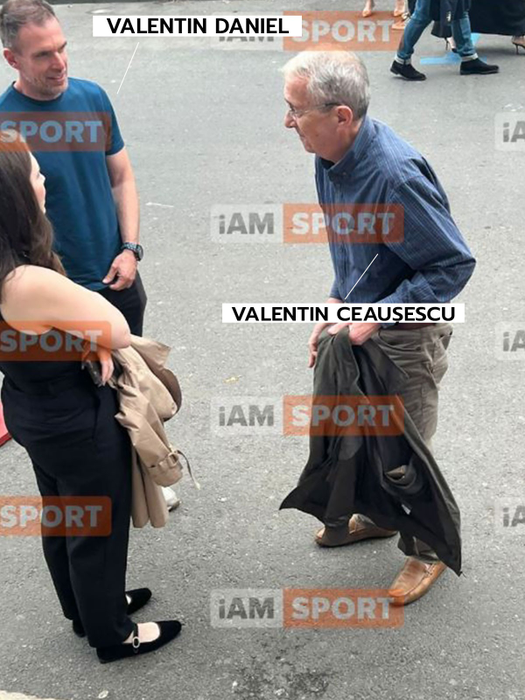 Valentin Ceaușescu s-a întâlnit cu fiul lui, Valentin Daniel