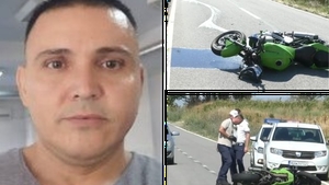 Călin, un polițist de 44 de ani, se zbate între viață și moarte. A încercat să evite un câine și a pierdut controlul motocicletei