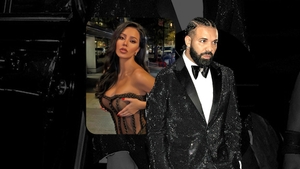 Monica Hill a dat check-in la petrecerea anului! Drake a aruncat cu bani și cadouri de lux sub ochii româncei